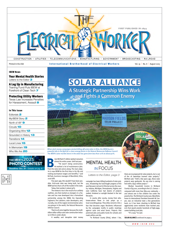 Vol. 19, No. 8 Cover